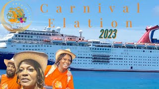 Carnival Elation 2023: Embarkation, (TBA)Cabin tour, Sail away Party #antoinetteatfun #fun