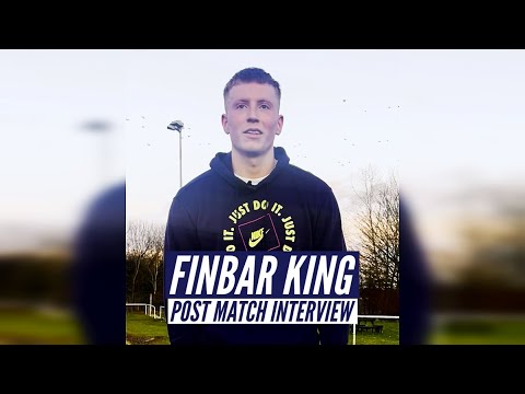Post Match Interview | Finbar King | Colney Heath 0-2 Dunstable Town