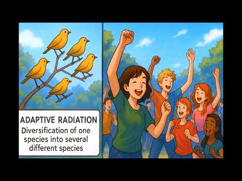 What is Adaptive Radiation? - Easy to Understand