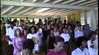 preview picture of video 'Primer Campamento Universitario Cristiano. Restauración 1995. Camaguey, Cuba.'