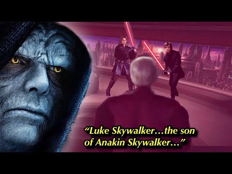 How Darth Sidious Found Out LUKE Is The Son Of ANAKIN SKYWALKER [Crazy Force Vision]