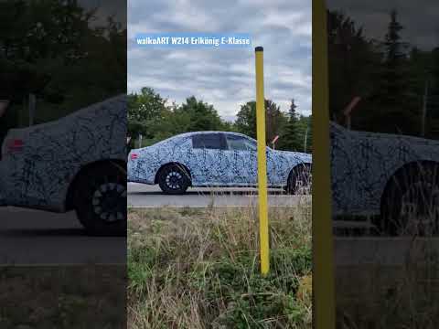 Thumbnail for Mercedes Erlkönig E-Class E-Klasse W214 (2023) #shorts