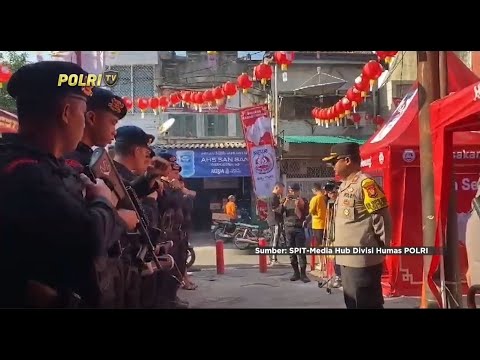 PRESISI UPDATE : POLDA METRO JAYA GELAR KAMTIBMAS JELANG IMLEK 18.00