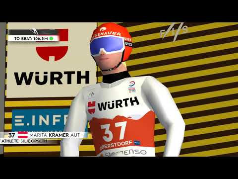 Odwzoruj to w DSJ4 #45 Marita Kramer 109m HR MŚ Oberstdorf 2021
