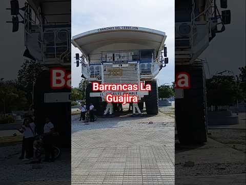 Visitando Barrancas.  La tierra de Luis Diaz.  #barrancas #laguajira #luisdiaz #shorts #travel