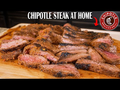 HOW TO MAKE PERFECT CHIPOTLE STEAK AT HOME