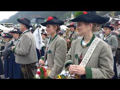 Paznauner Markttage 2025 Ischgl Musikkapelle Vorderthiersee 30.8.2025