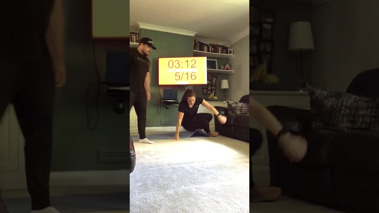 Matt & Molly - Partner assisted home work out