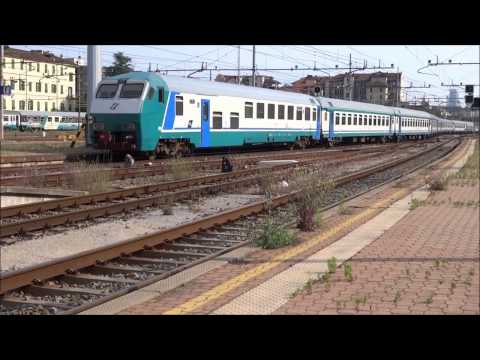 Treni a Torino Porta Nuova parte 1°