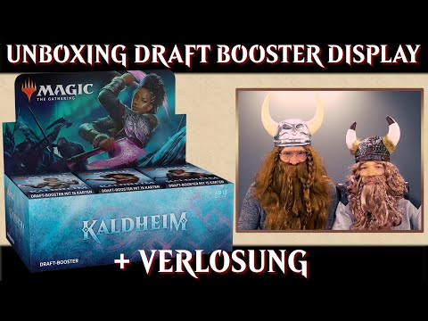 MTG Unboxing Kaldheim Draft Booster Display deutsch | Magic the Gathering | Trader | Spoiler Review