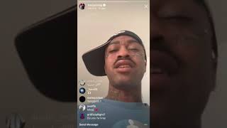 Lil Tracy on how he fell out with Lil Peep & GBC (LIVE) @Tracyminajjjjj