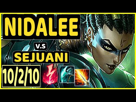 MAXLORE (NIDALEE) vs SEJUANI - 10/2/10 KDA JUNGLE CHALLENGER GAMEPLAY - EUW