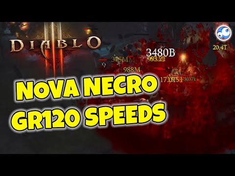 Nova Necromancer GR120 Speeds Diablo 3 Season 28 Rites of Sanctuary
