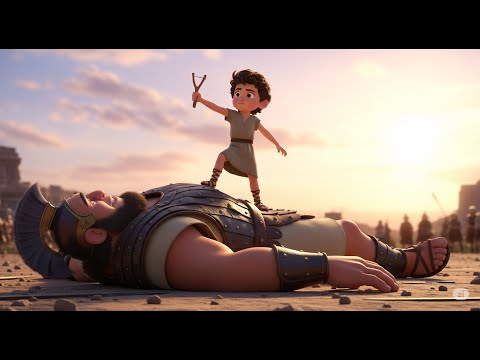 AMAZING STORY OF DAVID AND GOLIATH FOR KIDS!