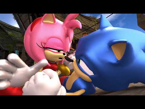 Sonic and Amy - Sonic and Tails R Blooper Animation