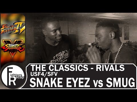 THE CLASSICS - RIVALS | SNAKE EYEZ vs SMUG(USF4/SFV)