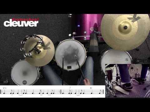 Drumschool Cleuver_Slagwerkkrant 167_Gelaagd spelen_Deel 1_Video 6: Layers of time, bassdrum in 3