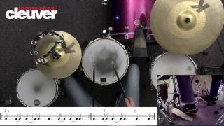 Drumschool Cleuver_Slagwerkkrant 167_Gelaagd spelen_Deel 1_Video 6: Layers of time, bassdrum in 3