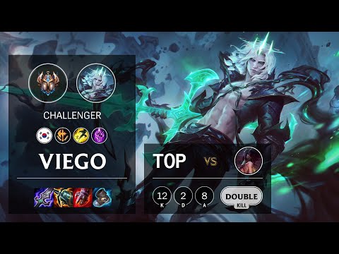 Viego Top vs Akali - KR Challenger Patch 11.7