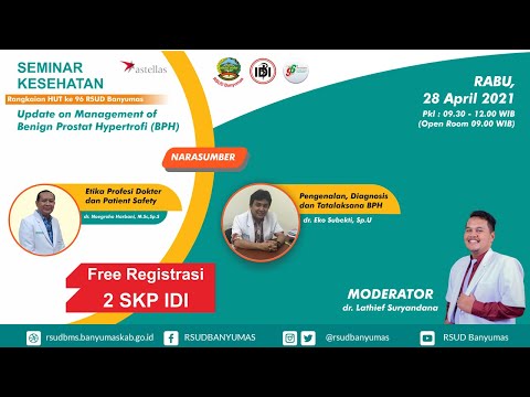 Live Seminar Kesehatan Update on Management BPH