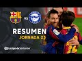 Resumen de FC Barcelona vs Deportivo Alavés (5-1)