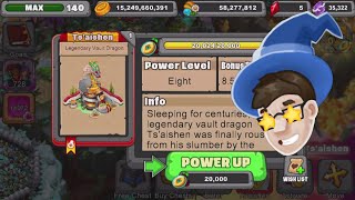 Dragonvale Ep. 90 Getting Level 9 Ts'aishen!