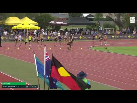 U13 Mixed 4x100m Timed Final 3 - 2024-25 Commonwealth Bank State Relay Championships