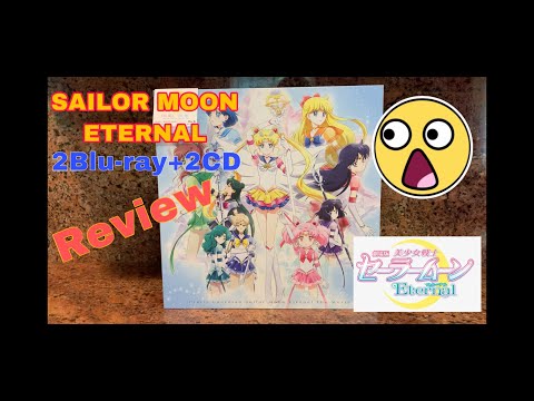 PRETTY GUARDIAN SAILOR MOON ETERNAL - THE MOVIE - 2021 - 2 BLU-RAY + 2 CD REVIEW