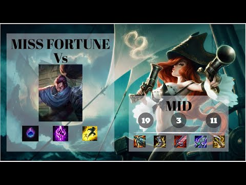 League of Legends, Miss Fortune Mid Vs Yasuo, je carry la game