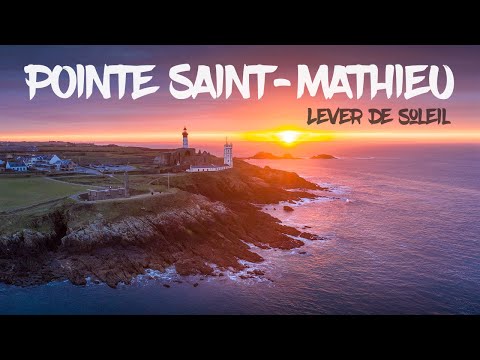 LA POINTE SAINT-MATHIEU VUE DU CIEL - Drone & 4K