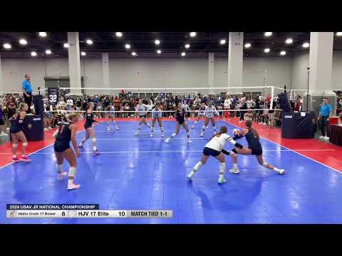 2024 USAV JR NATIONAL CHAMPIONSHIP - Idaho Crush 17 Bower vs HJV 17 Elite