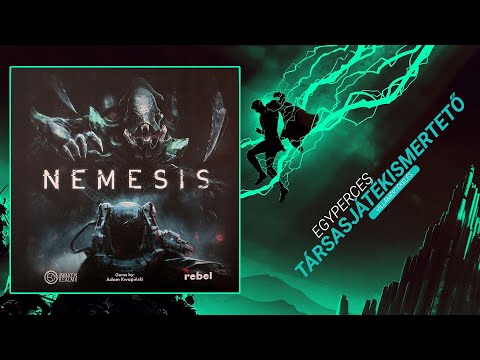 Egyperces társasjátékismertető | #54. Nemesis - Game-Obscura