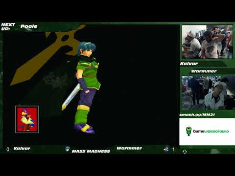 Mass Madness 21 SSBM - Kalvar (Marth) vs. Warmmer (Falco) - Melee Pools