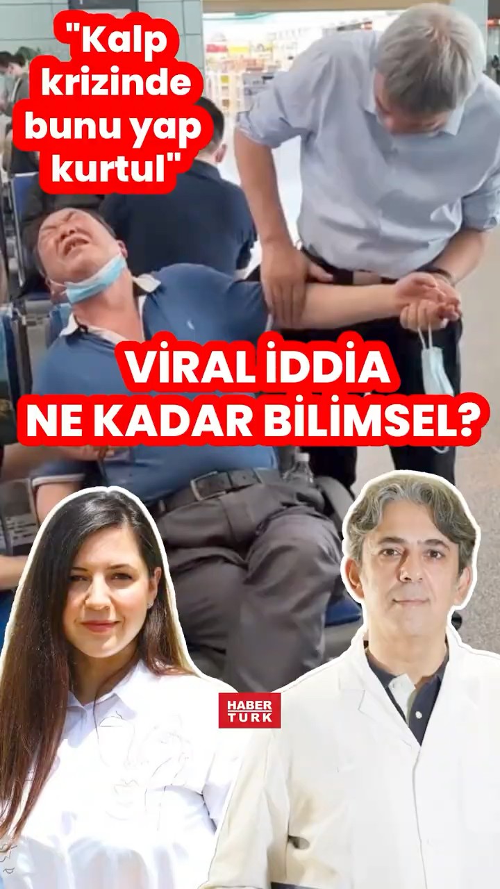 "Kalp krizinde bunu yap, kurtul"