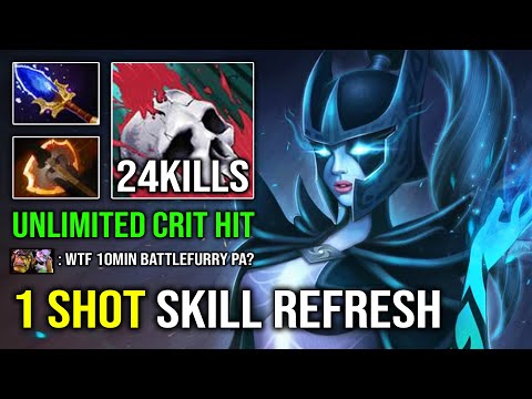 This is WHY Phantom Assassin Was so OP in the Major | 10Min Battlefury Unlimited Skill Refresh DotA