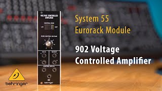 Video thumbnail for 902 VCA Eurorack Module by Behringer