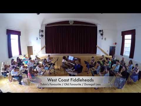 West Coast Fiddleheads: Tobin's Favourite, Old Favourite, Donegal Lass