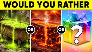 Would You Rather - MYSTERY Gift Edition 🎁🤑 HARDEST Choices Ever ⚠️❓ Quiz Galaxy