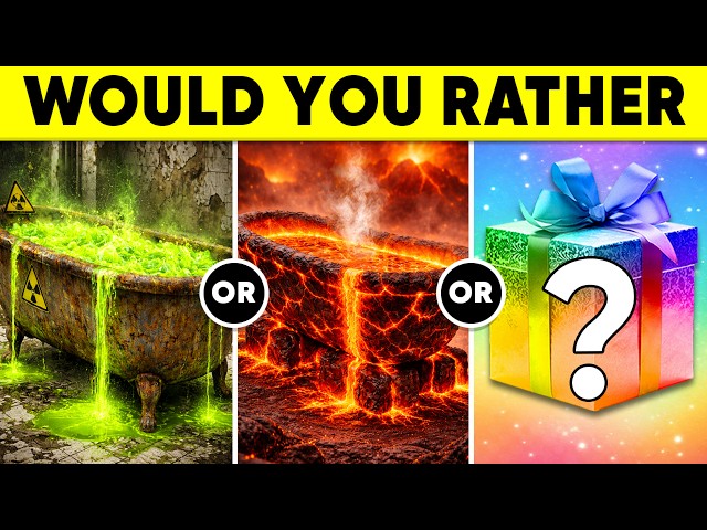 Would You Rather - MYSTERY Gift Edition 🎁🤑 HARDEST Choices Ever ⚠️❓ Quiz Galaxy