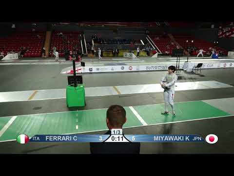 2023 127 T64 18 F F Individual Tbilisi GEO WC GREEN FERRARI ITA vs MIYAWAKI JPN