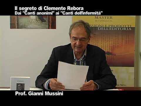 Il segreto di Clemente Rebora - lezione 2