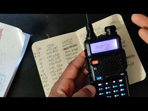Emergency Communications | How to Program Baofeng UV-5R for Repeaters & Simplex without a Cable