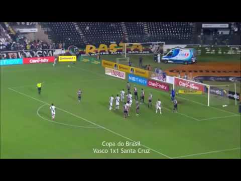 Vasco 1 x 1 Santa Cruz - Copa do Brasil [GOLS]