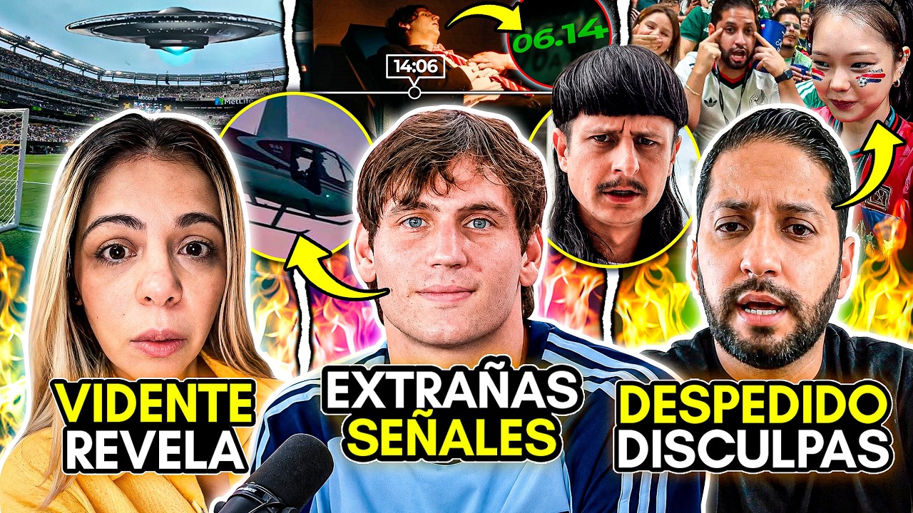 GASPI y OLIVER TREE: HALLAN SEÑALES! VIDENTE ADVIERTE! ALIENS y el MUNDIAL! DESPEDIDO por BURLARSE!