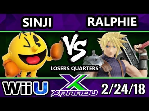 End of an Era - DA | Sinji (Pacman, Diddy Kong) Vs. Ho3K | Ralphie (Cloud) - SSB4 Losers Quarters