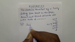 KINEMATICS | PROBLEM ON KINEMATICS #sureshstaracademy @sureshstaracademy