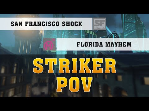 STRIKER TRACER POV ● Florida Mayhem Vs San Francisco Shock ● [2K] OWL POV