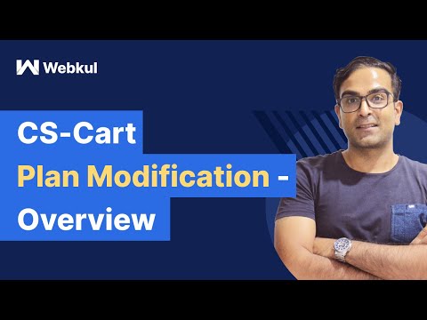 CS Cart Plan Modification Add On - Overview