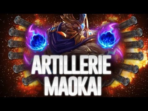 Artillerie Support Maokai! - edit. Gameplay