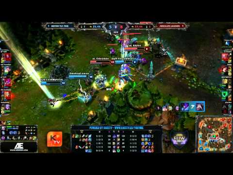 British Tea Time vs absoluteLegends - Map 3 - EUW Challenger Series #4